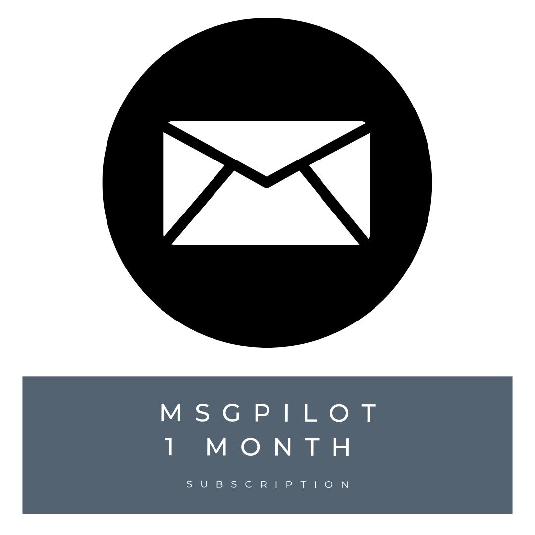 MSGPILOT (Message Pilot) - 1 Month subscription