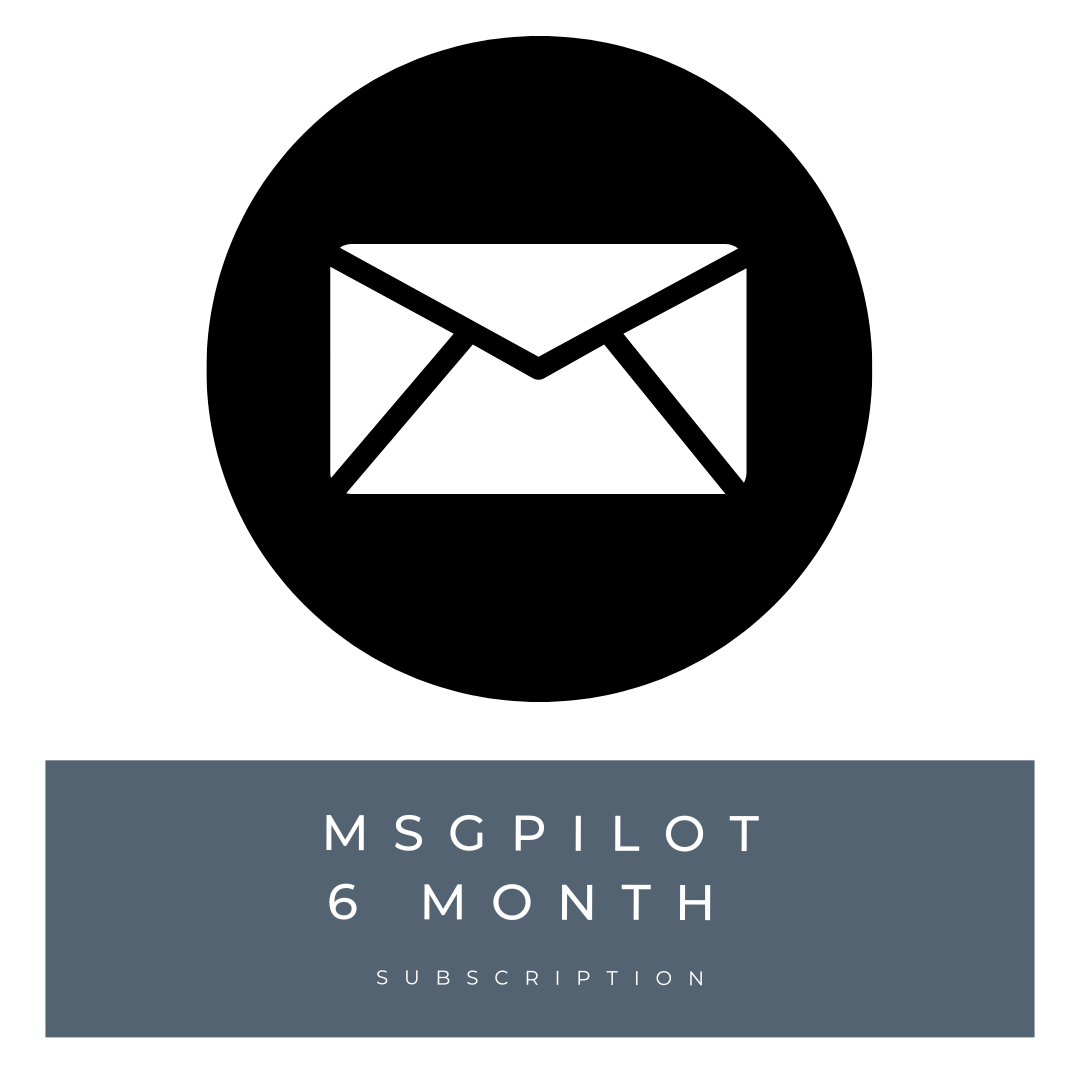 MSGPILOT (Message Pilot) - 6 Month subscription